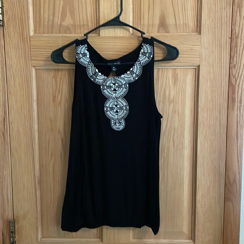 Decorative Neckline Top